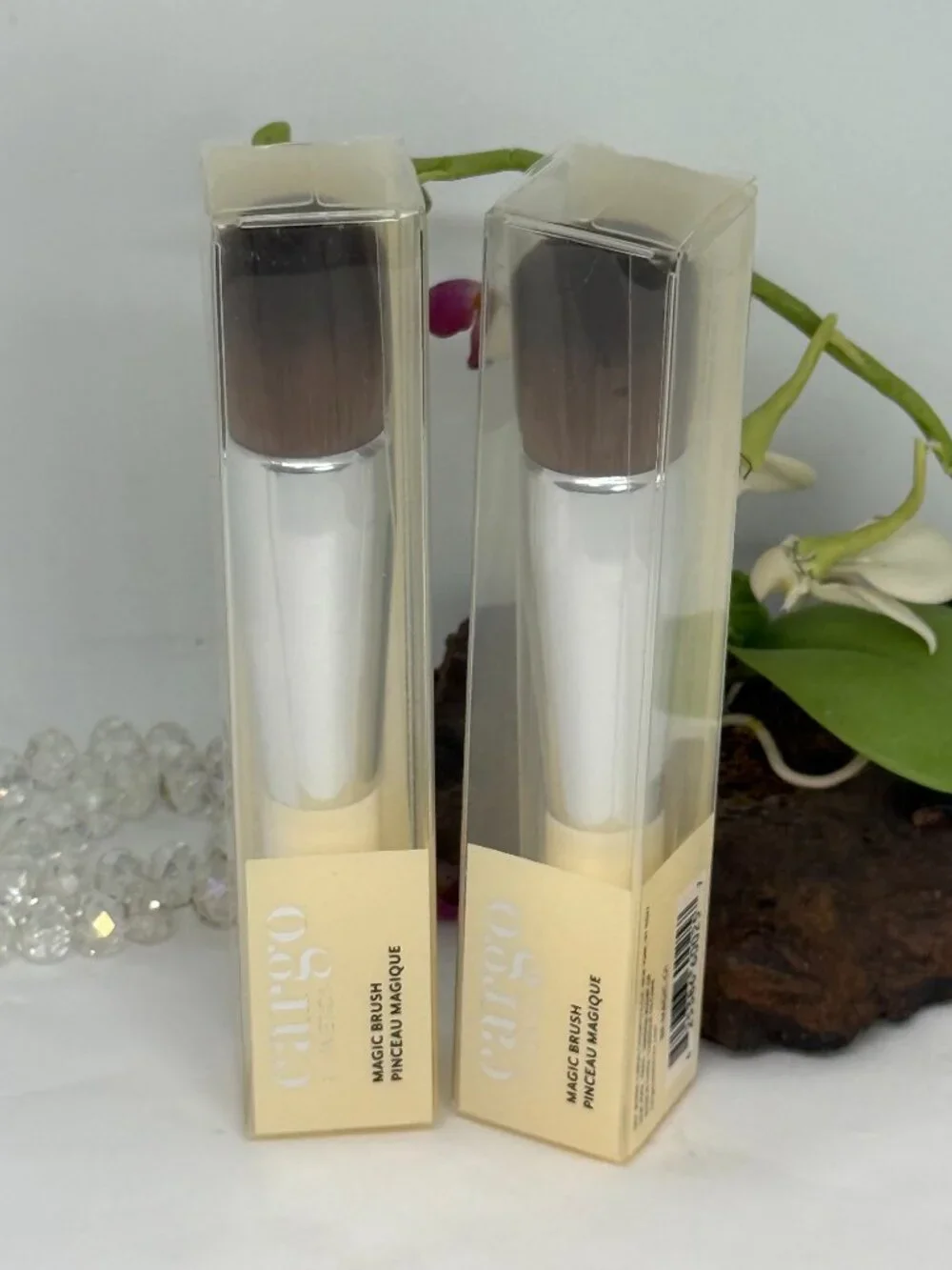 2x Cargo Cosmetics Magic Brush Powder Brush - Magic 01 - Full Size - New in Box